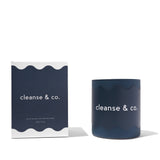 Wavy Candle - Navy