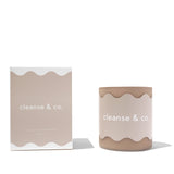 Wavy Candle - Beige