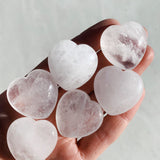 Clear Quartz Mini Heart