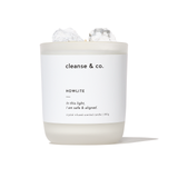 Howlite Intention Crystal Candle - safe & aligned