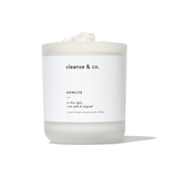 Howlite Intention Crystal Candle - safe & aligned