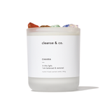 Chakra Crystal Candle - balanced & restored
