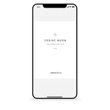 Zodiac Moon Diary 2025 - Digital eBook