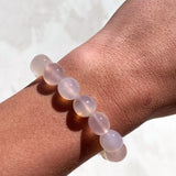 Pink Chalcedony Tumble Bracelet