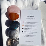 Balance Crystal Kit - Hormone crystal kit cleanse & co.