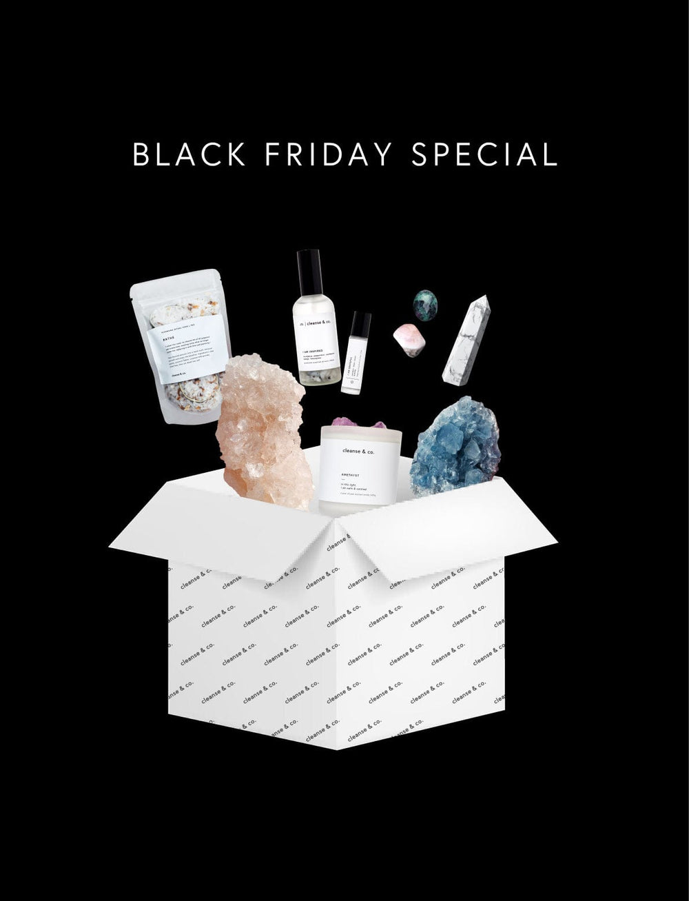 Black Friday Mystery Box new, bundle cleanse & co.