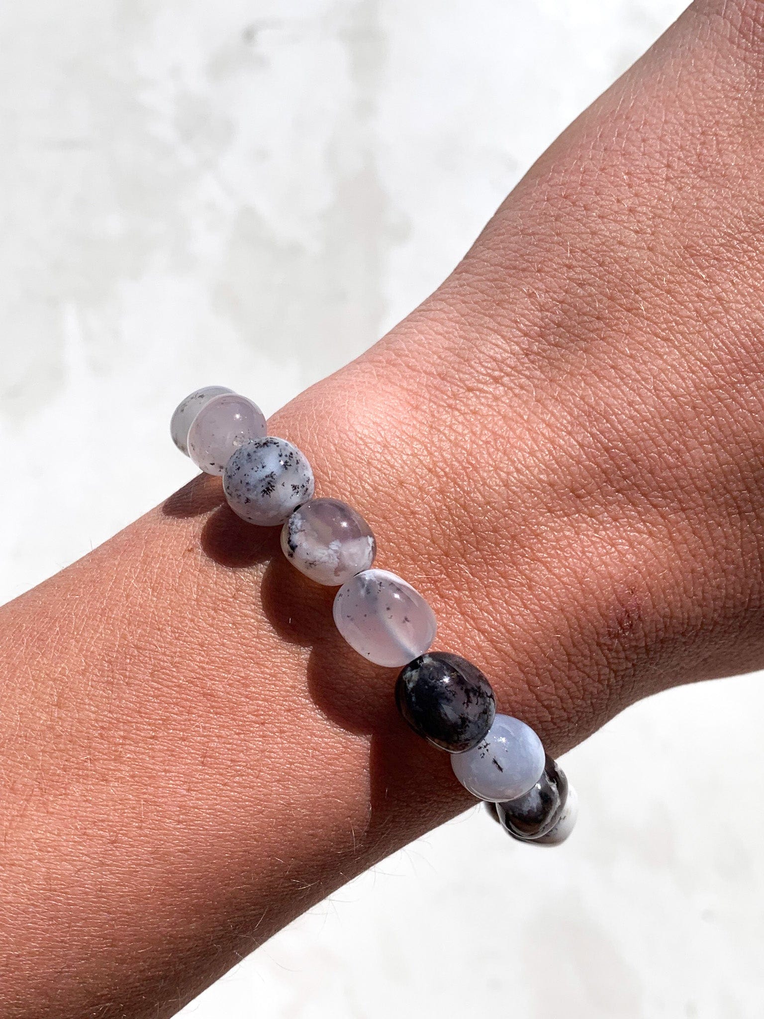 Dendritic Agate Tumble Bracelet bracelets cleanse & co.
