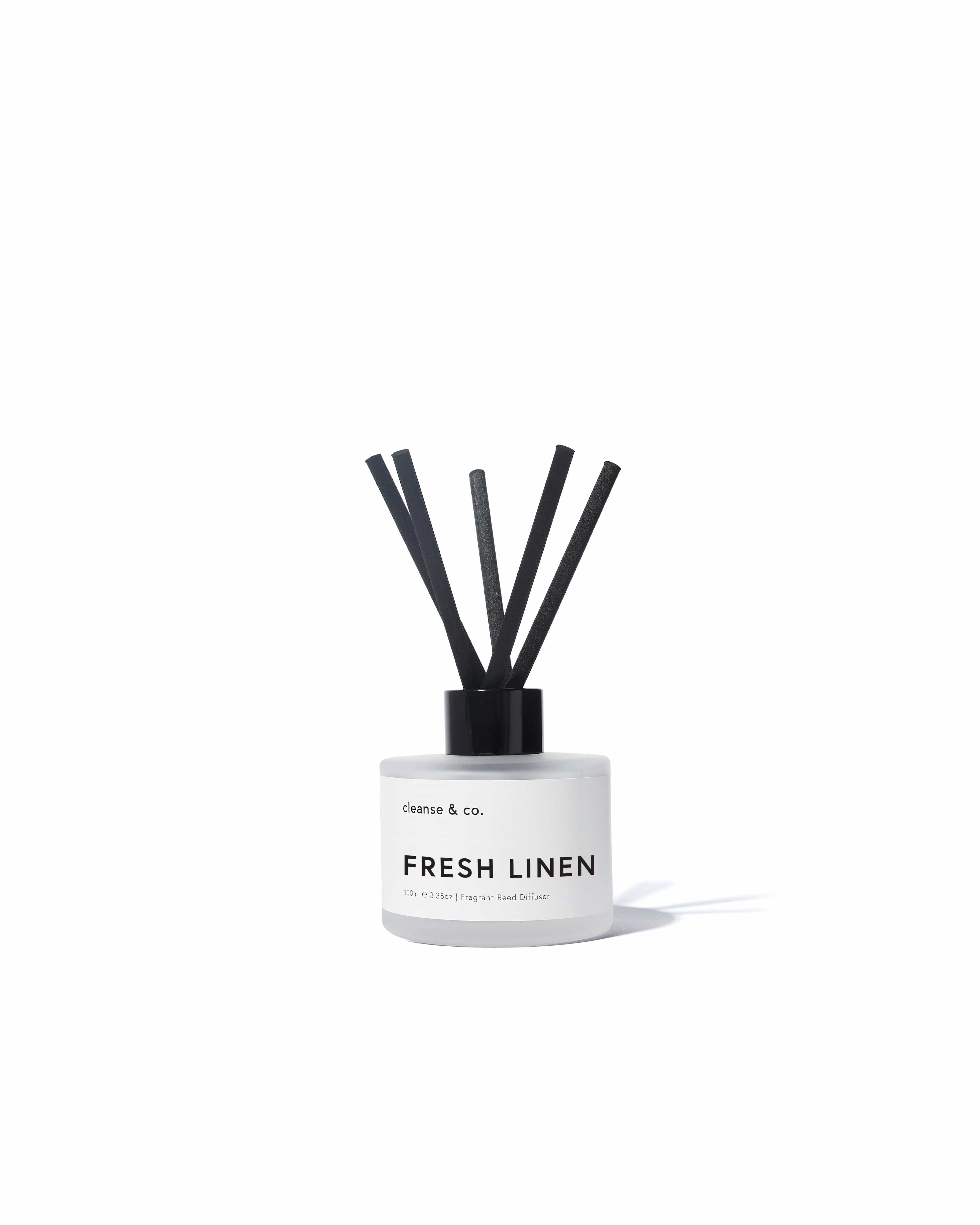 FRESH LINEN - Reed Diffuser – cleanse & co.