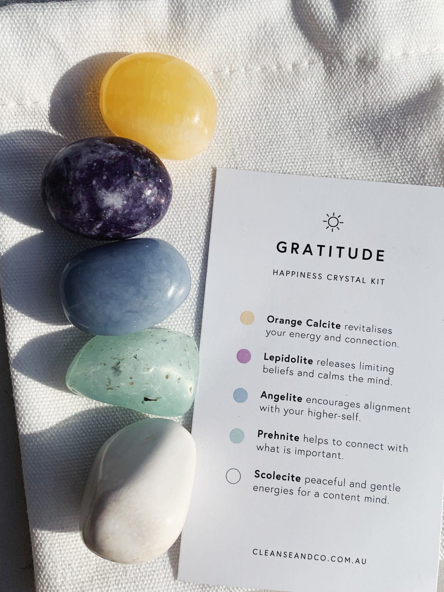 Gratitude Crystal Kit – Happiness cleanse & co.