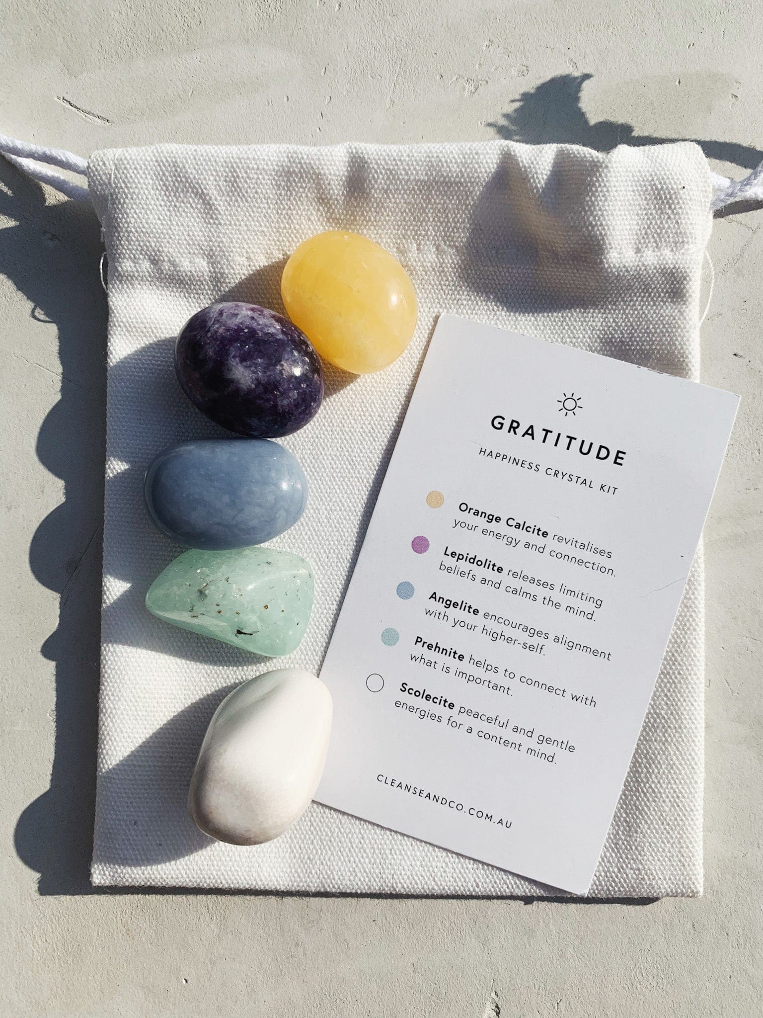 Gratitude Crystal Kit – Happiness cleanse & co.