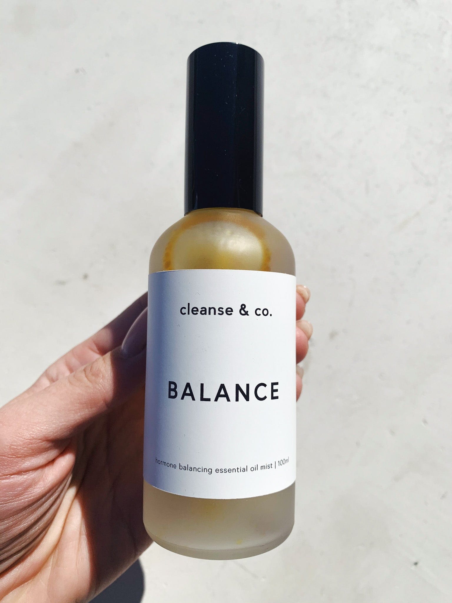 Hormone Balancing Mist essential oil blend cleanse & co.
