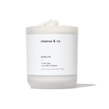 Howlite Intention Crystal Candle - safe & aligned candle cleanse and co.