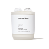 Howlite Intention Crystal Candle - safe & aligned candle cleanse and co.
