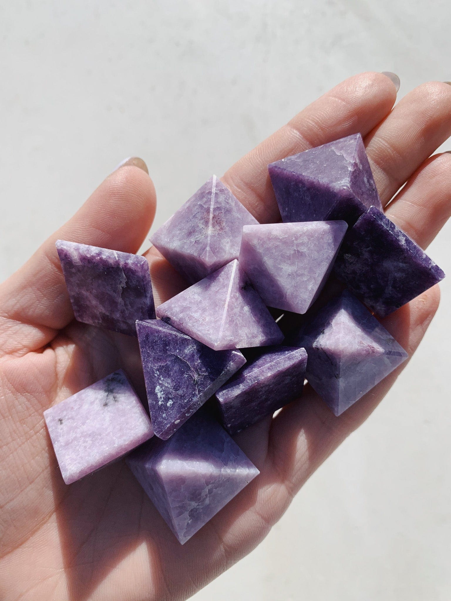 Lepidolite Mini Pyramid - Intuitively Chosen cleanse & co.