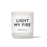 Light My Fire Candle candle cleanse & co.