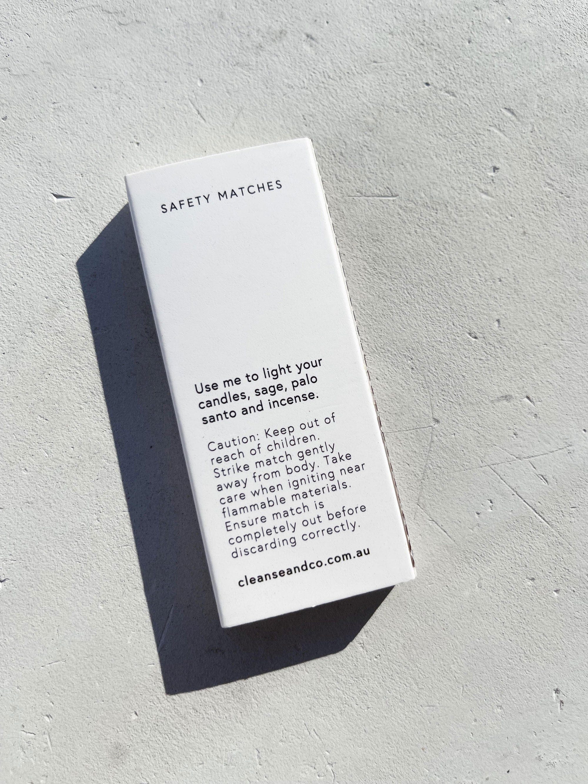 Light Up Your Life – Matches Self & Home cleanse & co.