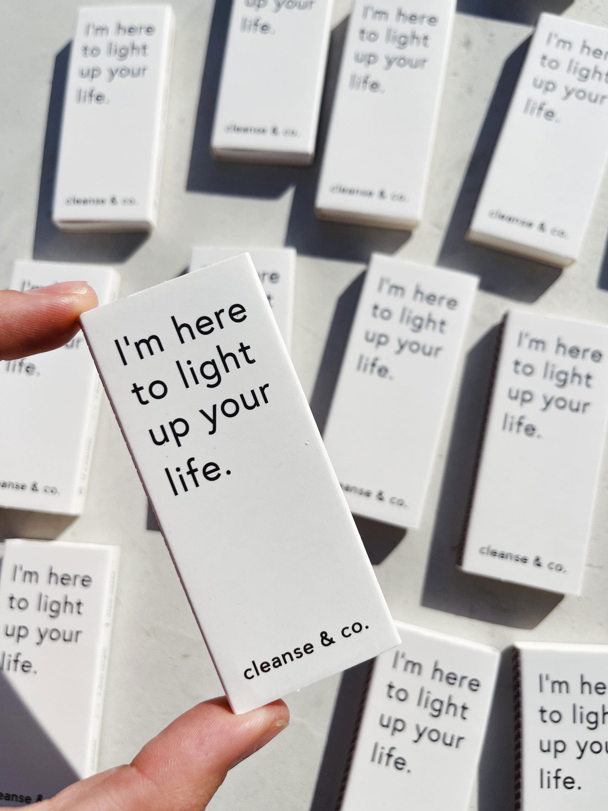 Light Up Your Life – Matches Self & Home cleanse & co.