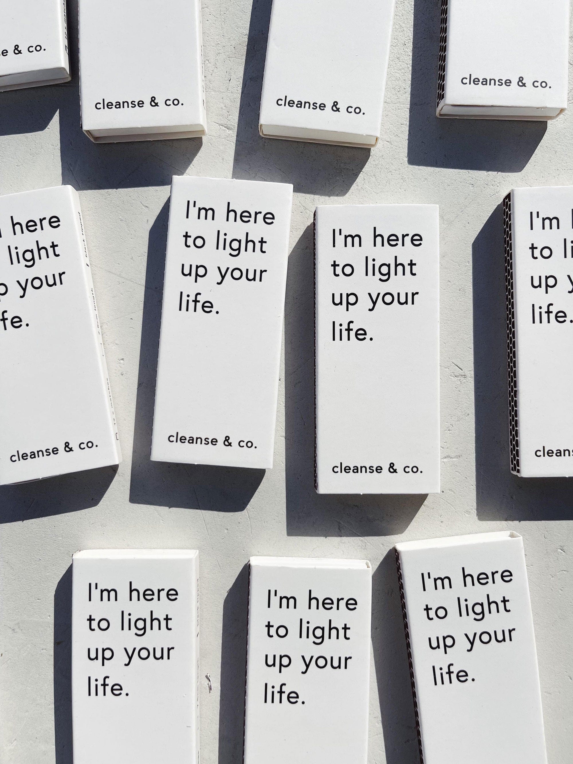 Light Up Your Life – Matches Self & Home cleanse & co.