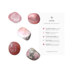 Love Crystal Kit – Attract Love crystal kit, new cleanse & co.