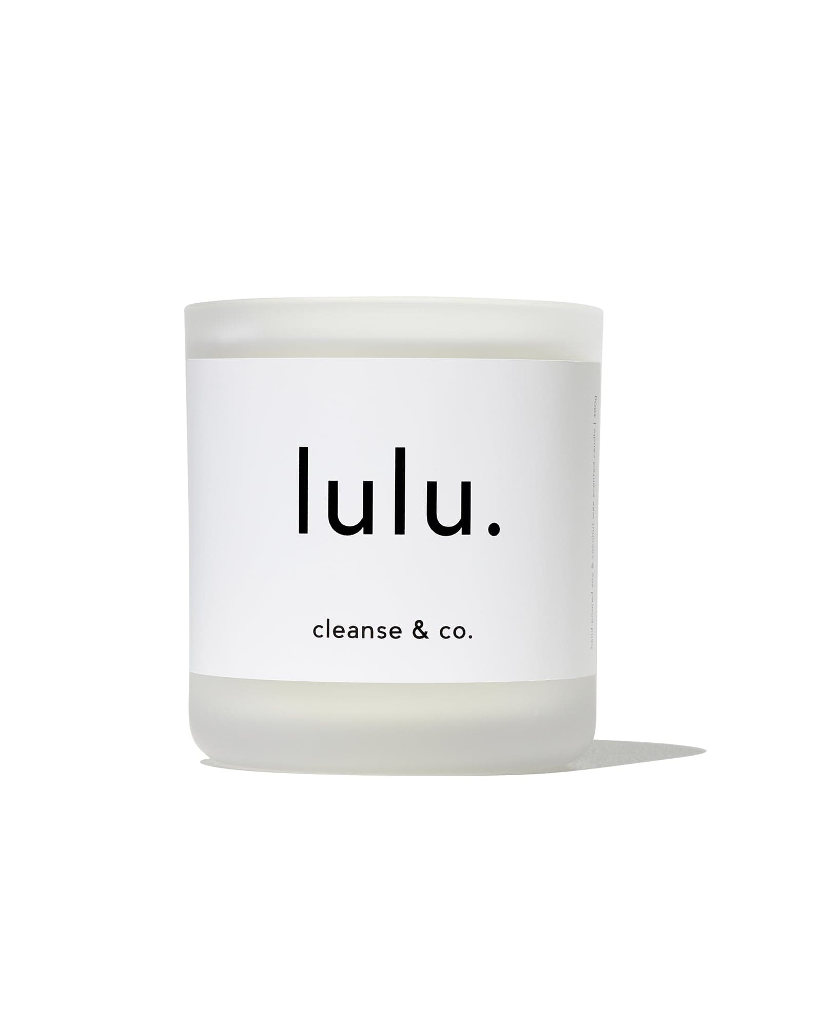 Lulu – Eau De Parfum 400g Candle perfume cleanse & co.