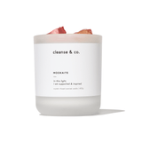 Mookaite Intention Crystal Candle - supported & inspired candle cleanse and co.