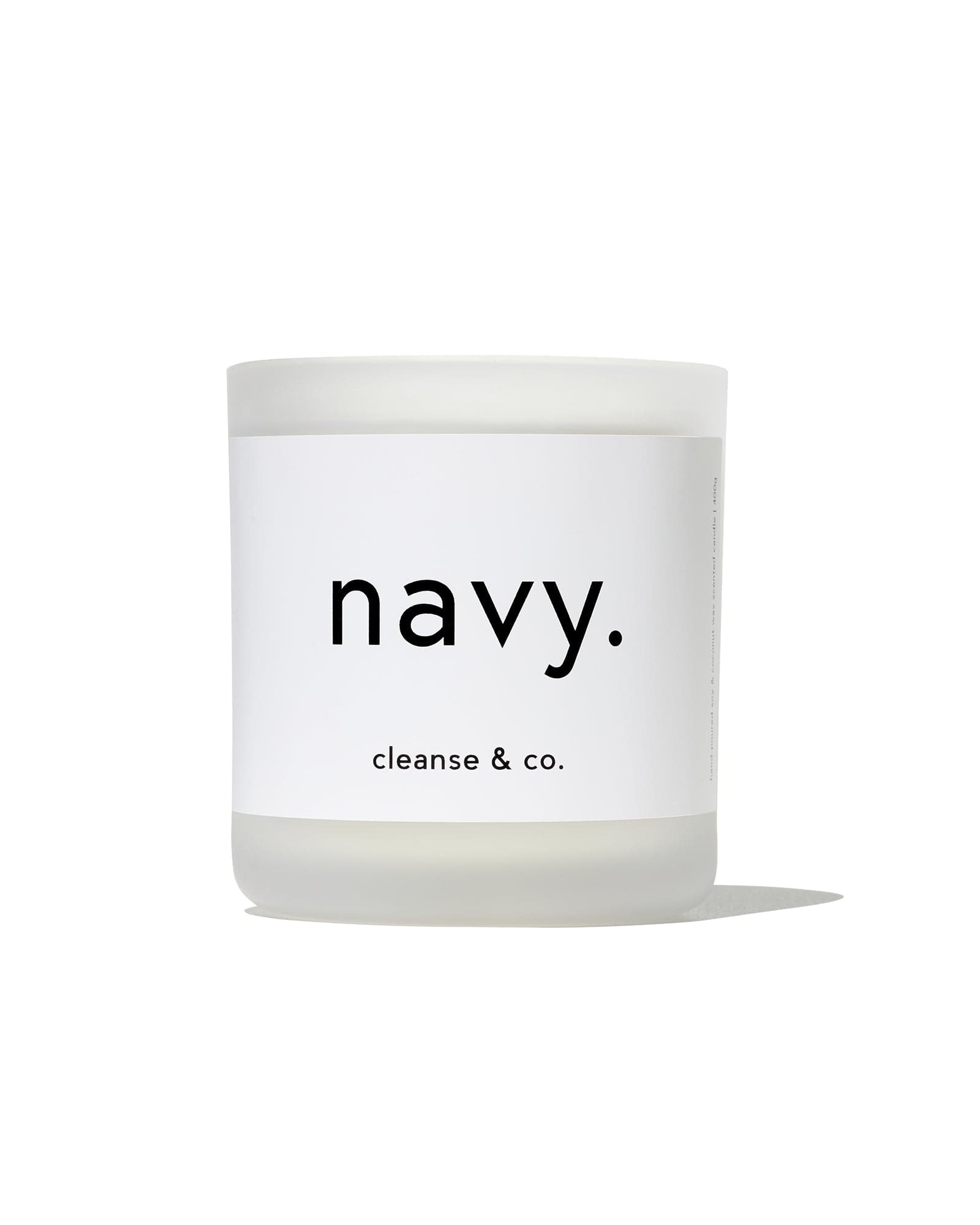 Navy – Eau De Parfum 400g Candle perfume cleanse & co.