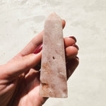 Pink Amethyst Tower 34 Crystal cleanse & co.