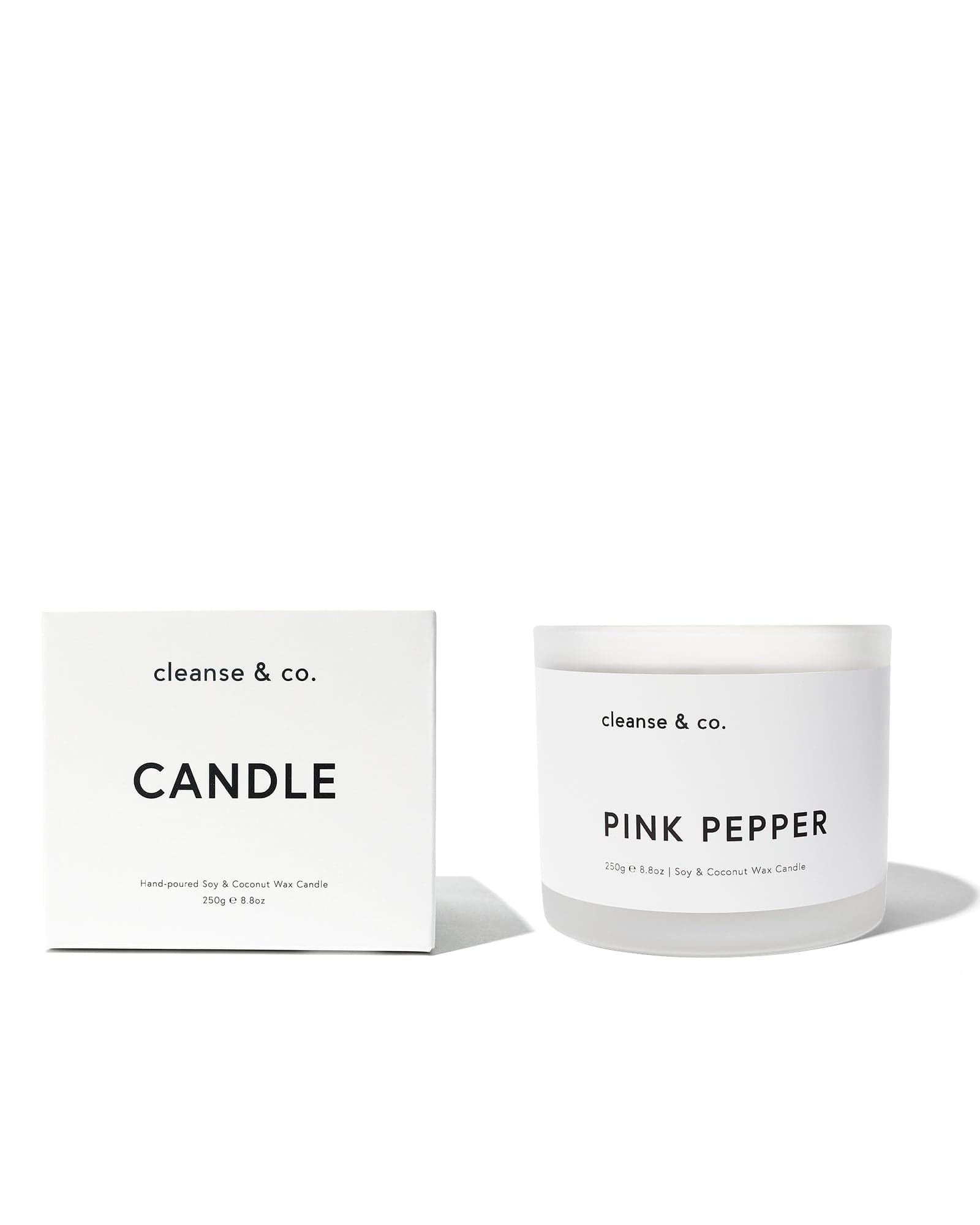 PINK PEPPER - Candle 250g Self & Home cleanse & co.