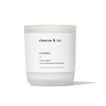 Sage Cleanse Intention Candle candle cleanse and co.