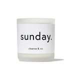 Sunday – Eau De Parfum 400g Candle perfume cleanse & co.