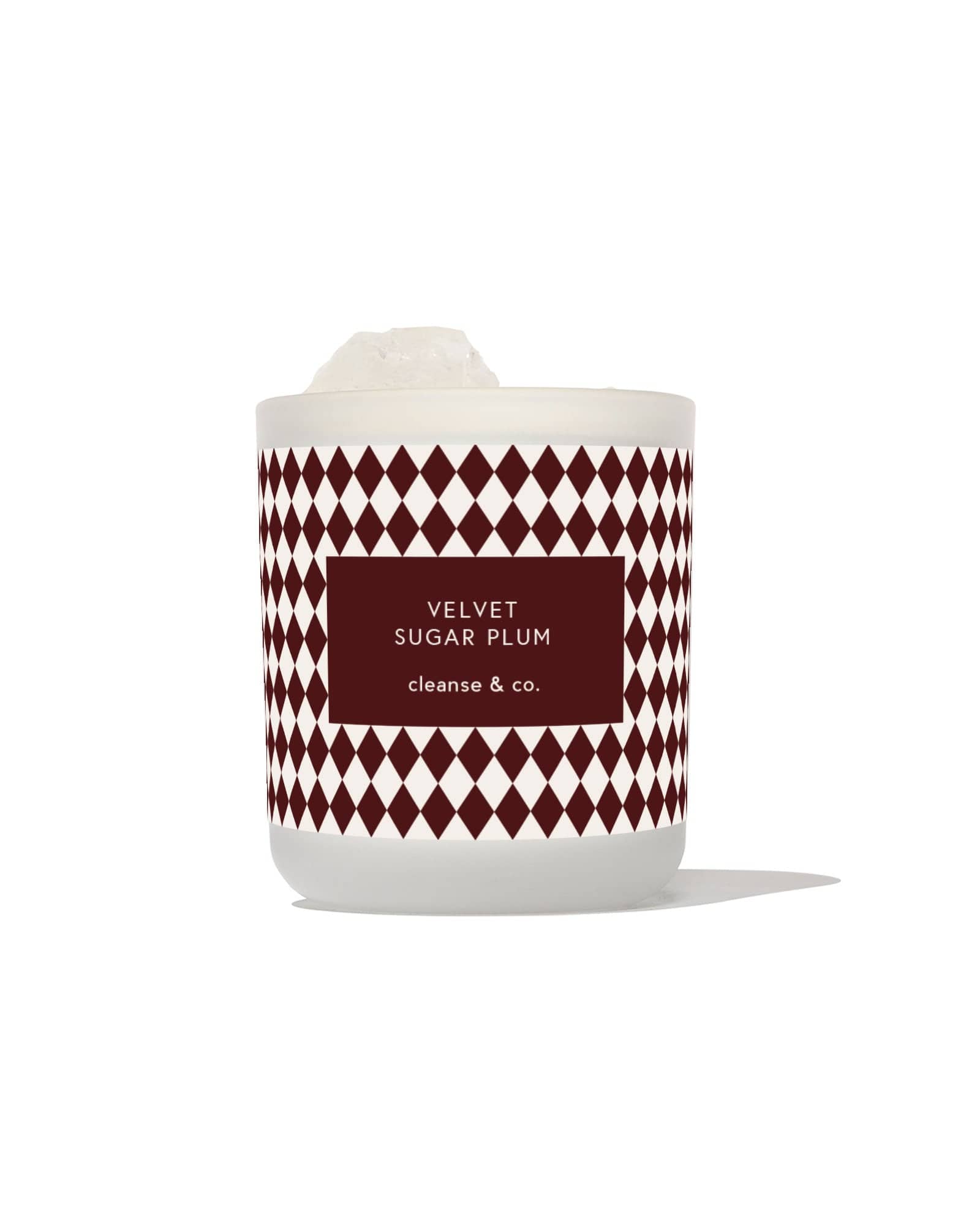 Velvet Sugar Plum - Christmas Candle christmas, new cleanse & co.