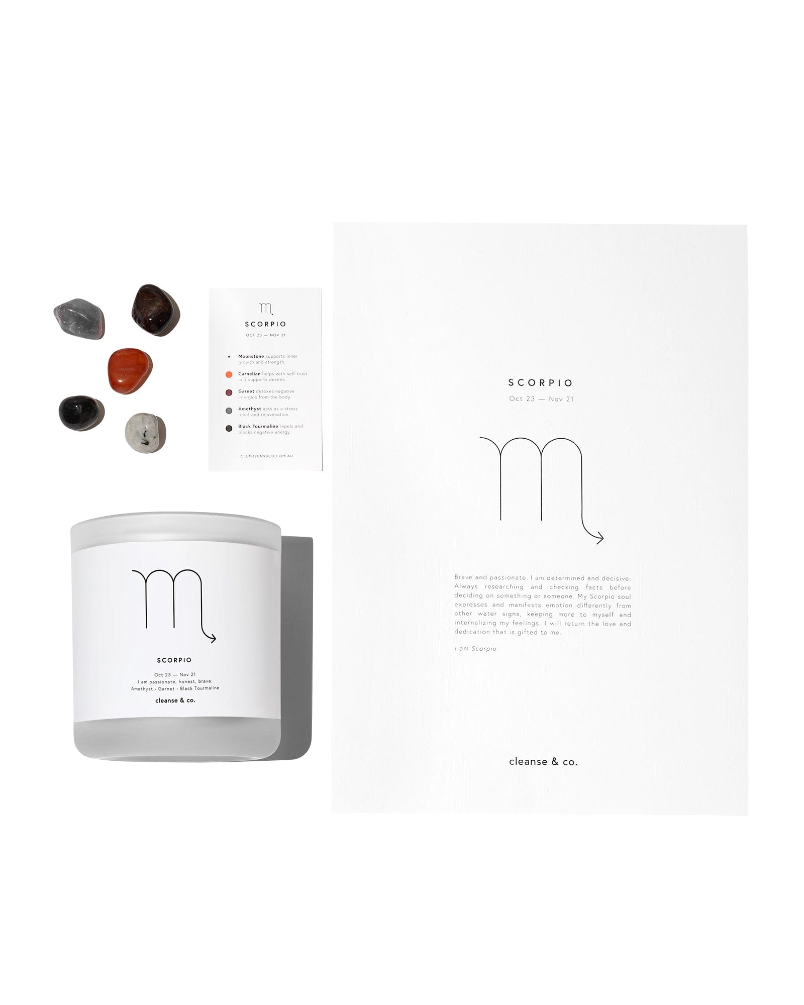 Zodiac Bundle - Scorpio cleanse & co.