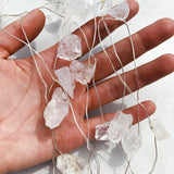 Clear Quartz Fairy Crystal String Lights