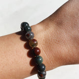 Bloodstone Tumbled Bracelet