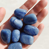Blue Quartz Tumble - Purpose/Growth