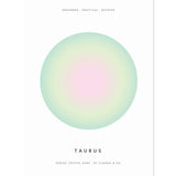 Taurus Aura - Zodiac Print