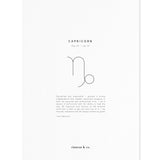 Zodiac Print - Capricorn