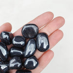 CLEANSE & CO. Hematite. Ethically Sourced Tumbled Crystal.