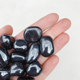 CLEANSE & CO. Hematite. Ethically Sourced Tumbled Crystal.