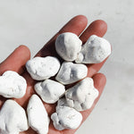 Cleanse & Co. Magnesite Tumble Crystal. Ethically Sourced Tumbled Crystals