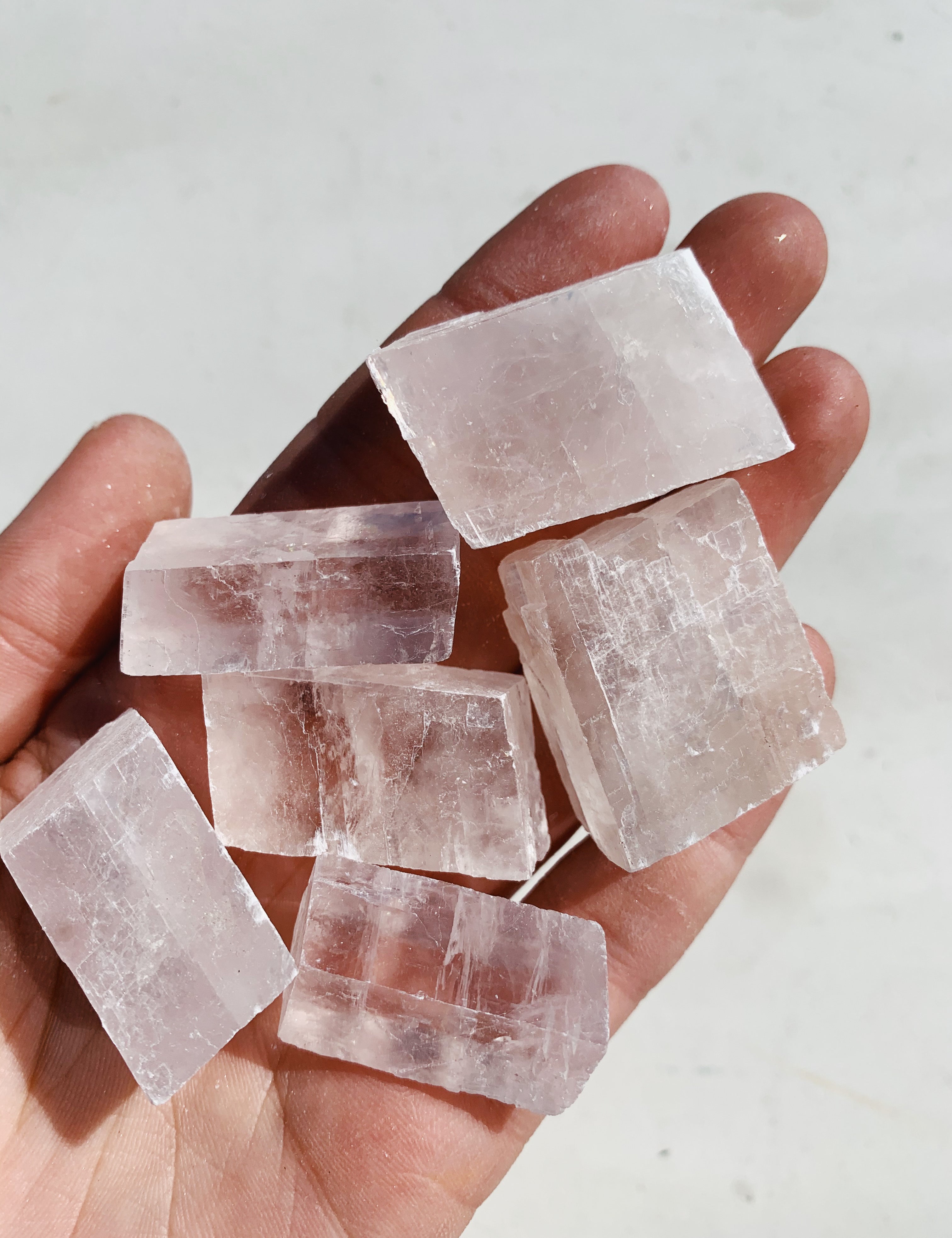 Pink Optical Calcite - Intuitively Chosen