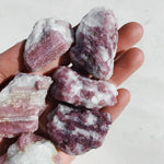 Cleanse & Co. Small Raw Pink Tourmaline. Ethically Sourced Raw Crystals.
