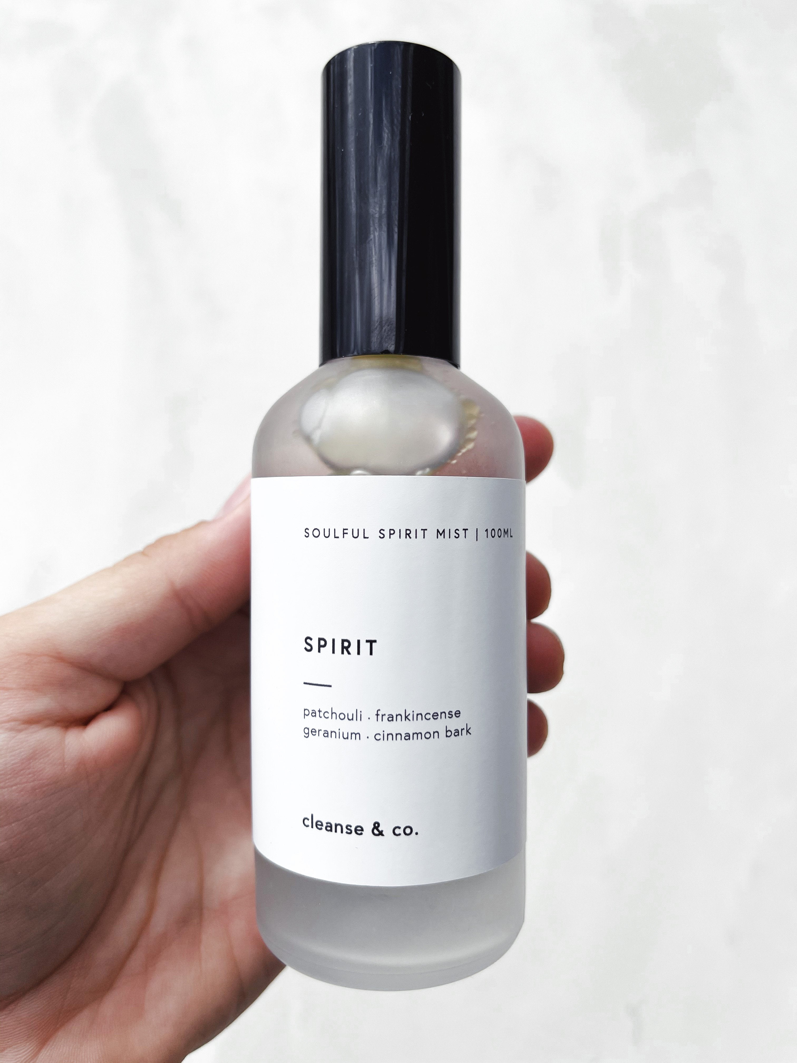 Cleanse & Co. Soulful Spirit Mist. Spirit Essential Oil Blend Mist.