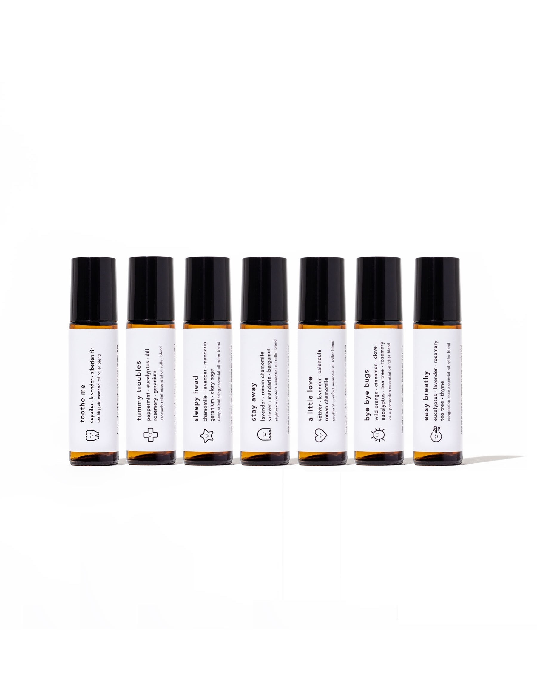 Cleanse & Co. Mumma & Kids Blends. Kid Essential Oil Blend Collection Rollers.