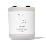 Capricorn Zodiac Crystal Candle
