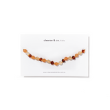 Cognac Quartz & Yellow Aventurine Necklace