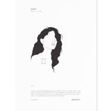 I am Gemini - Zodiac Print