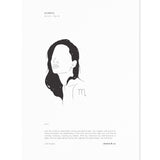 I am Scorpio - Zodiac Print