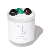 Capricorn Zodiac Crystal Candle