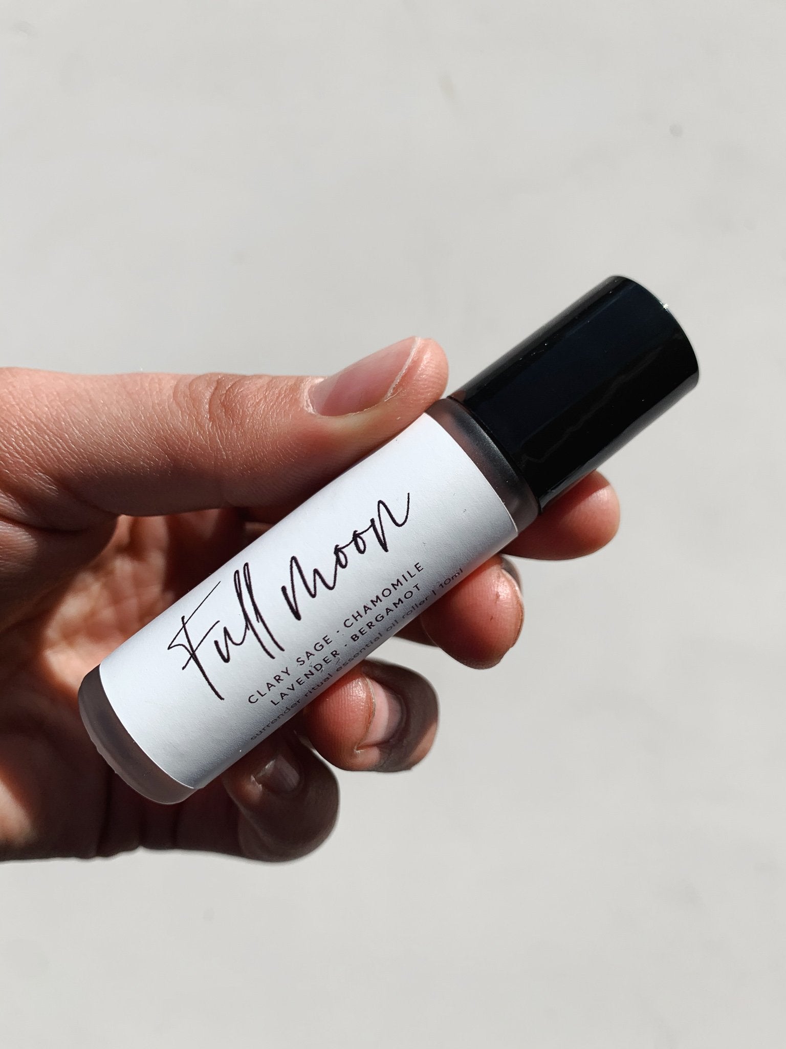 Cleanse & Co. Full Moon Surrender Roller Essential Oil Blend.